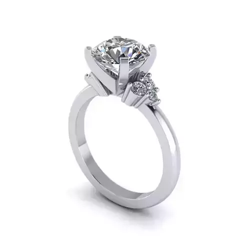 Solitaire Women Diamond Engagemnt Ring R150
