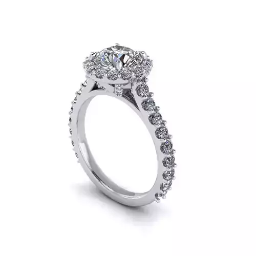 Solitaire Diamond Ring R152