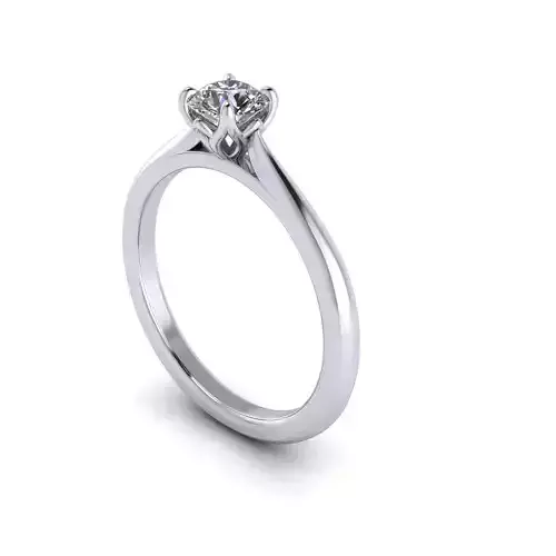 Solitaire Women Wedding Ring R158