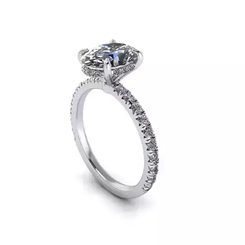 Solitaire Women Diamond Fashion Ring R140