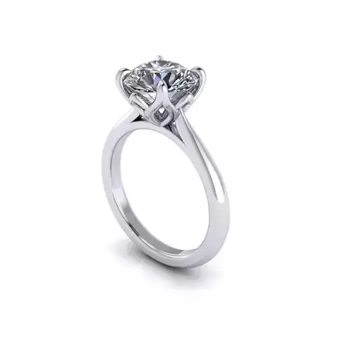 Solitaire Diamond Women Wedding Ring R143