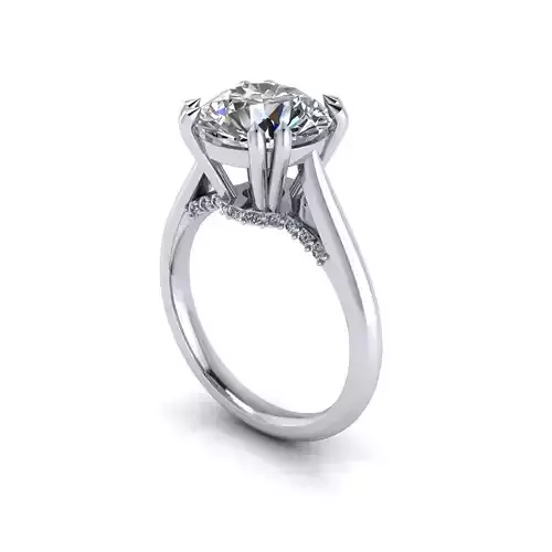 Solitaire Diamond Women Wedding Ring R146