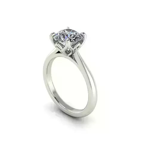 Solitaire Women Diamond Wedding Ring R134