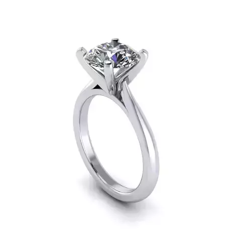 Solitaire Women Diamond Wedding Ring R149