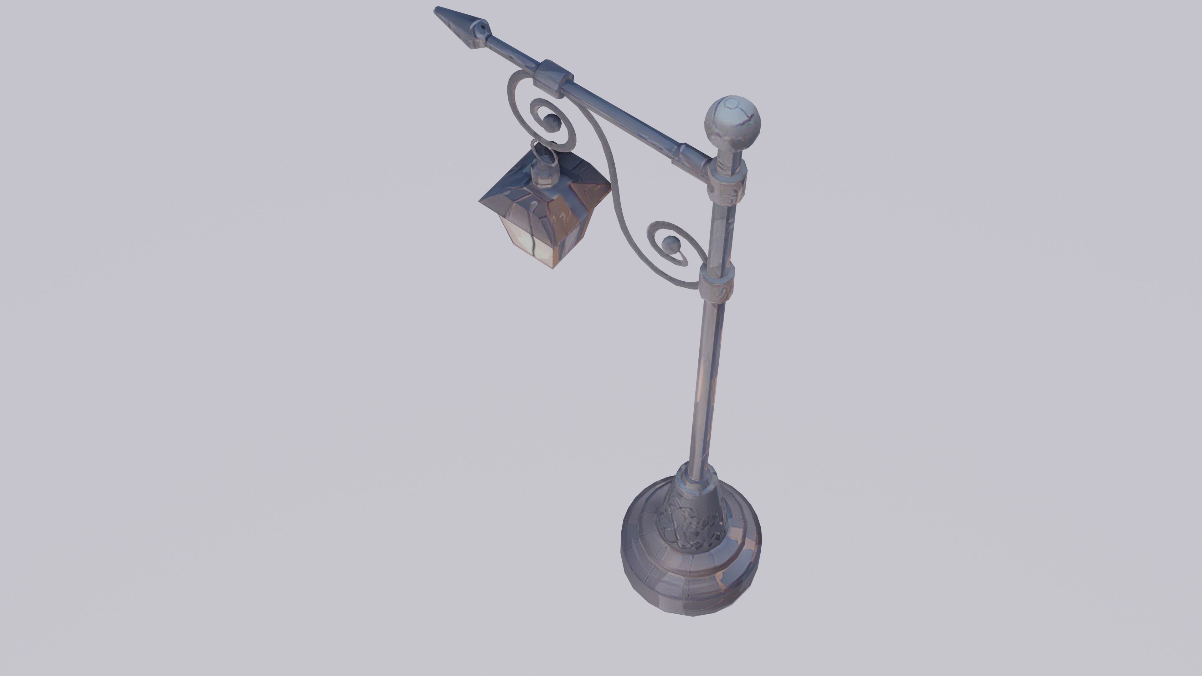 3D Historic Pole Illustration - Detailed and Authentic 3D Model 3D model_4