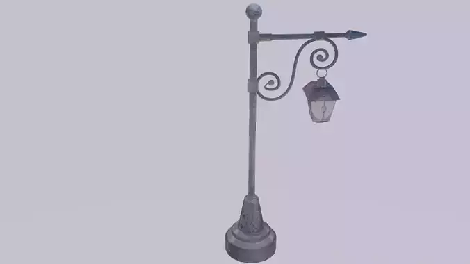 3D Historic Pole Illustration - Detailed and Authentic 3D Model