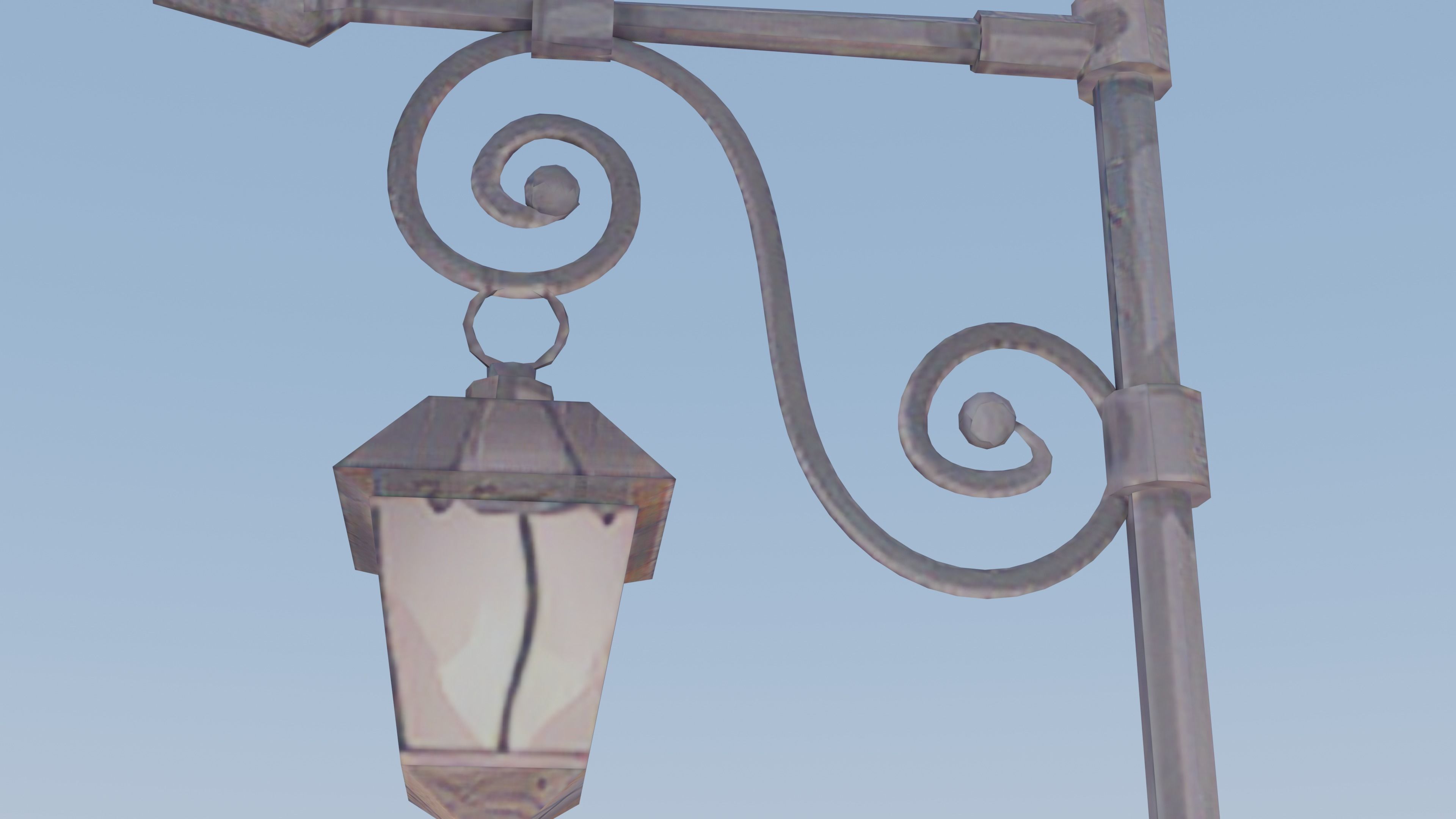 3D Historic Pole Illustration - Detailed and Authentic 3D Model 3D model_3