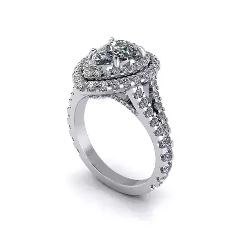 Women Diamond Engagement Ring R123