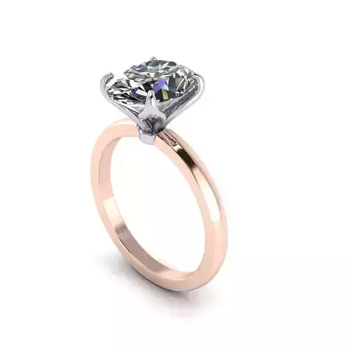 Solitaire Women Diamond Engagement Ring R130
