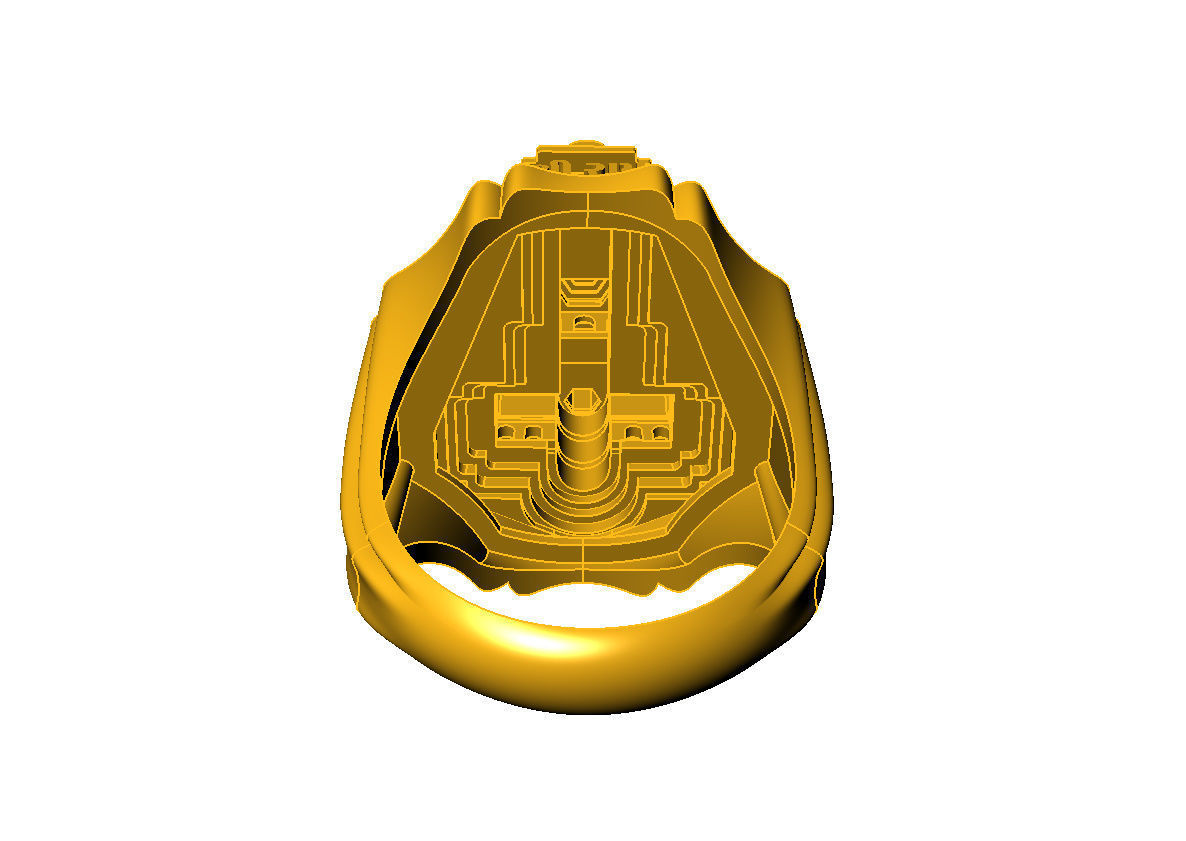 Ram Mandir Ring 3D print model_2