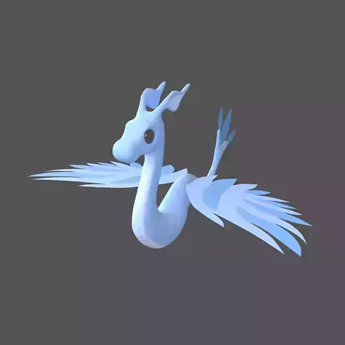 Cartoon Dragon Character v1 001