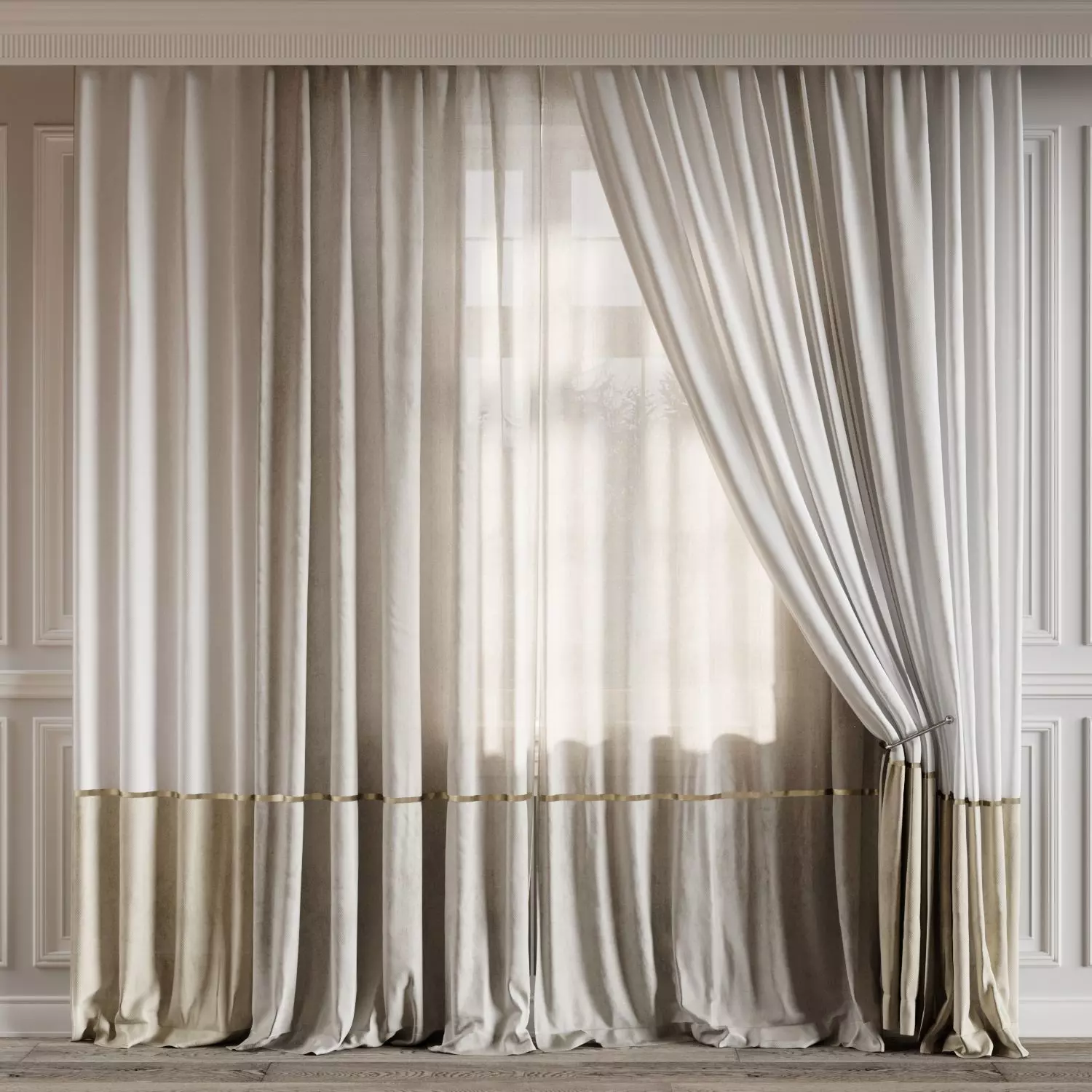 CURTAINS 557C 3D model