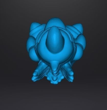 SD HEISEI GIGAN 1992 PVC VINTAGE FIGURE 15 INCH SUPER DEFORMED 3D print model_10