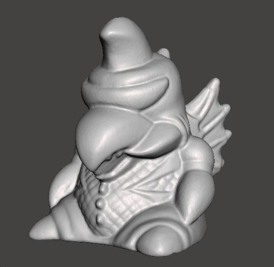 SD HEISEI GIGAN 1992 PVC VINTAGE FIGURE 15 INCH SUPER DEFORMED 3D print model_1