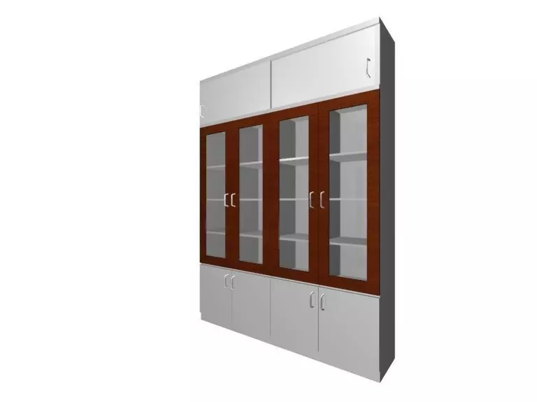 Filing Cabinet 3D model_0