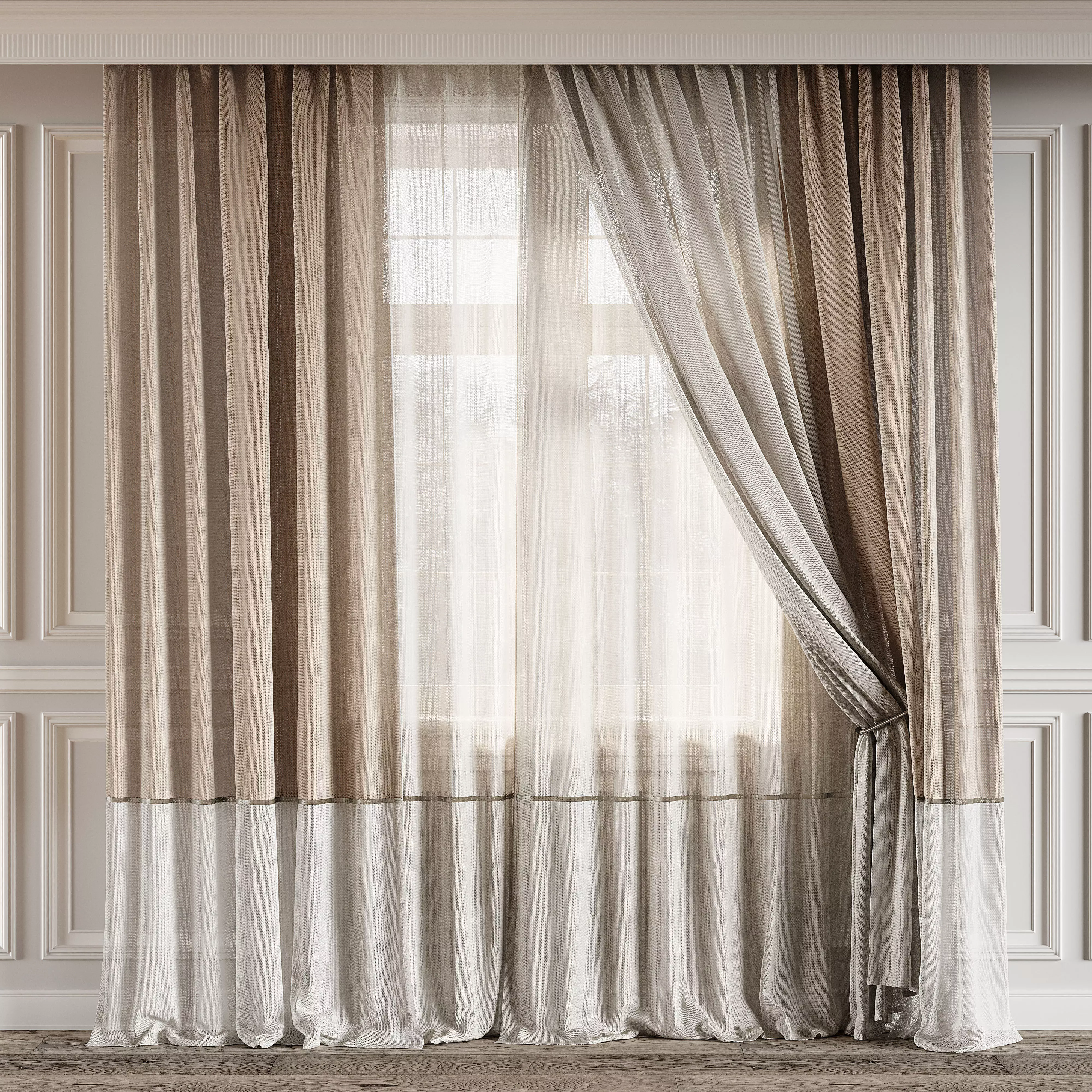 CURTAINS 560C 3D model