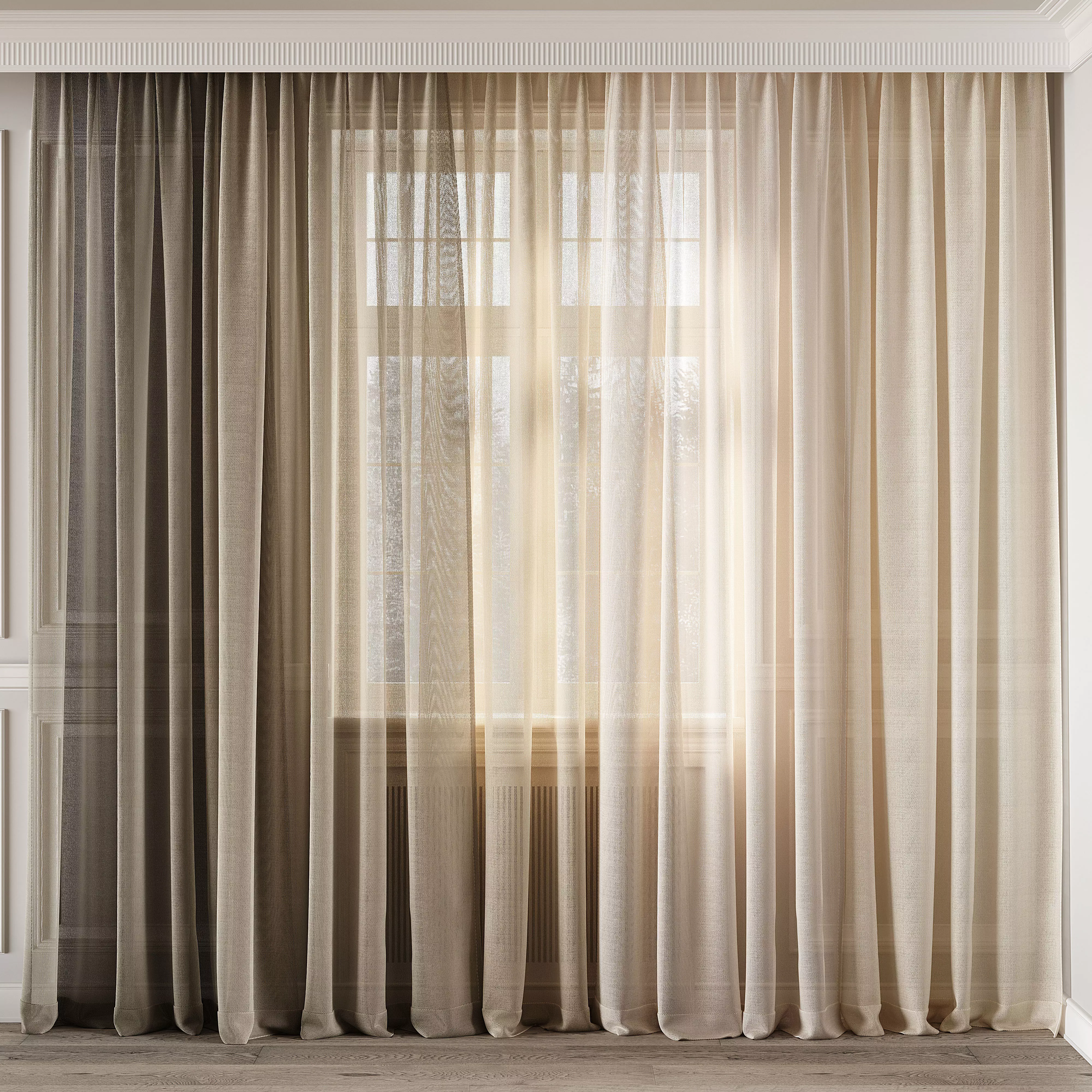 CURTAINS 560-2C 3D model