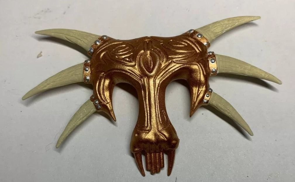 Gothic sleeper medalion  3D print model_3