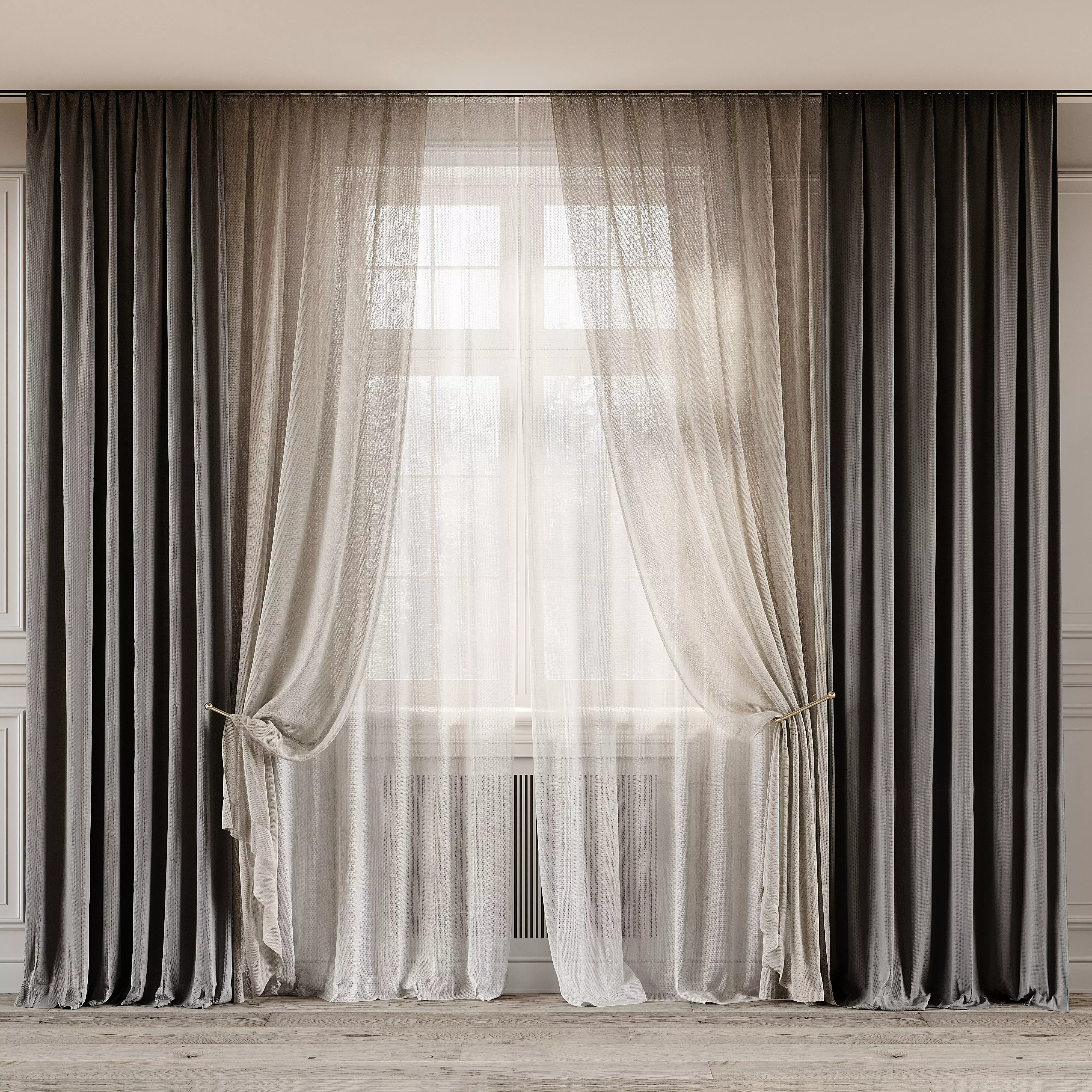 CURTAINS 564C 3D model