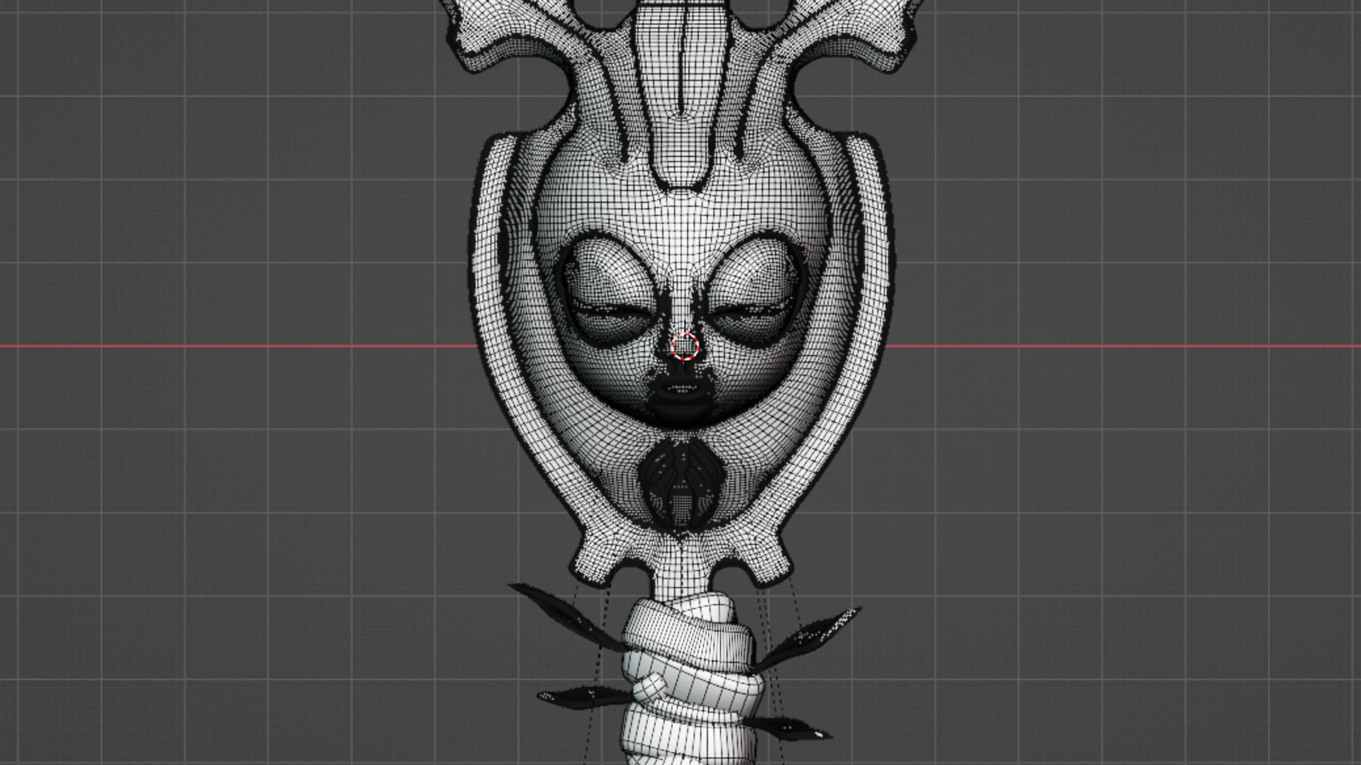 Konjiki Ashisogi Jizo 3D model_6