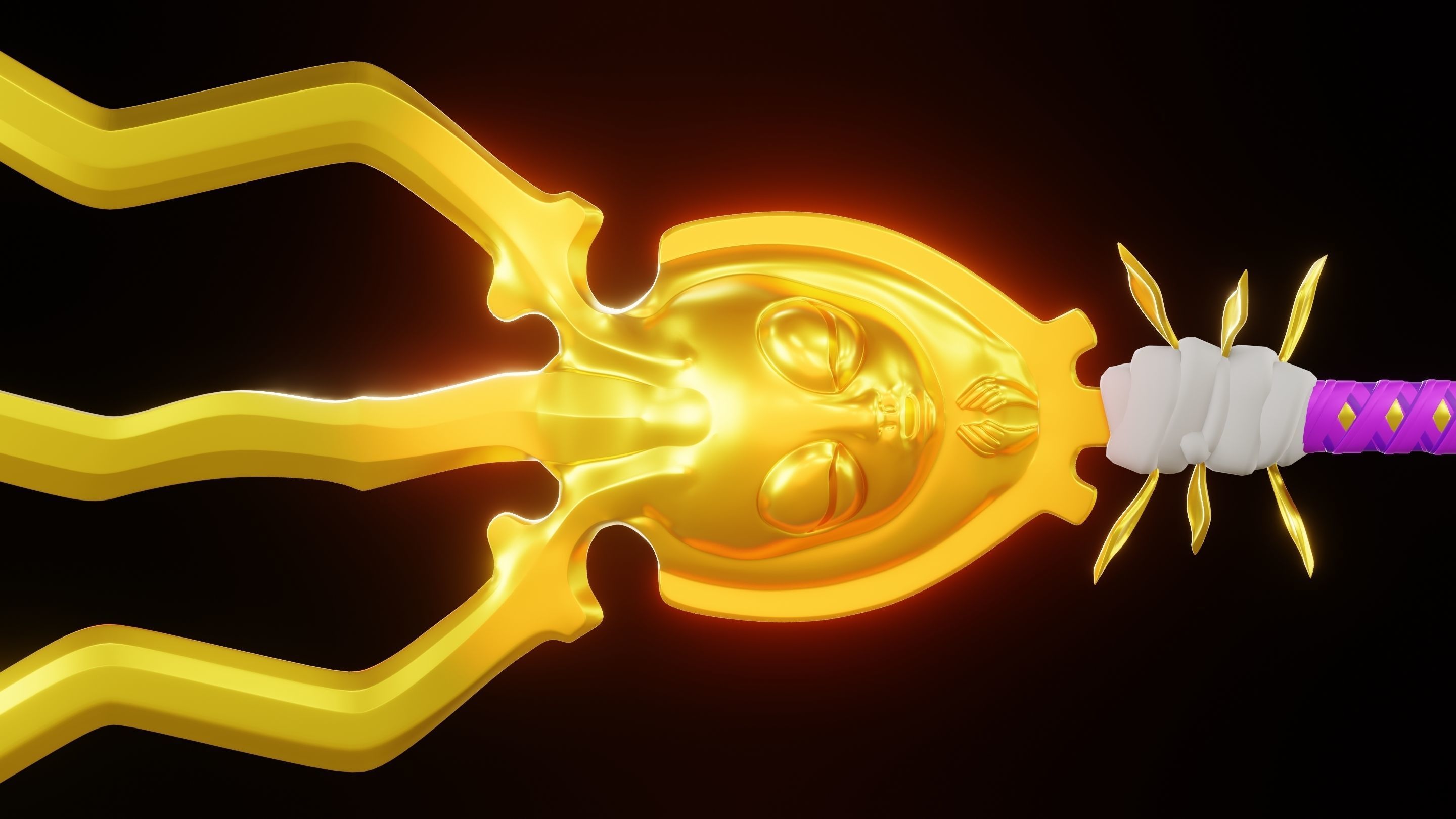 Konjiki Ashisogi Jizo 3D model_5