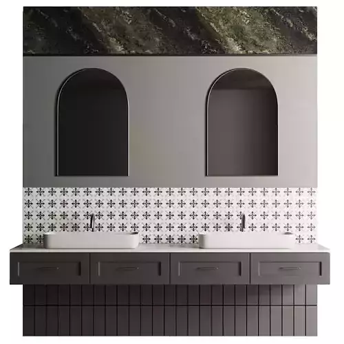 Bathroom furniture by Fauset Omnires Y set 101