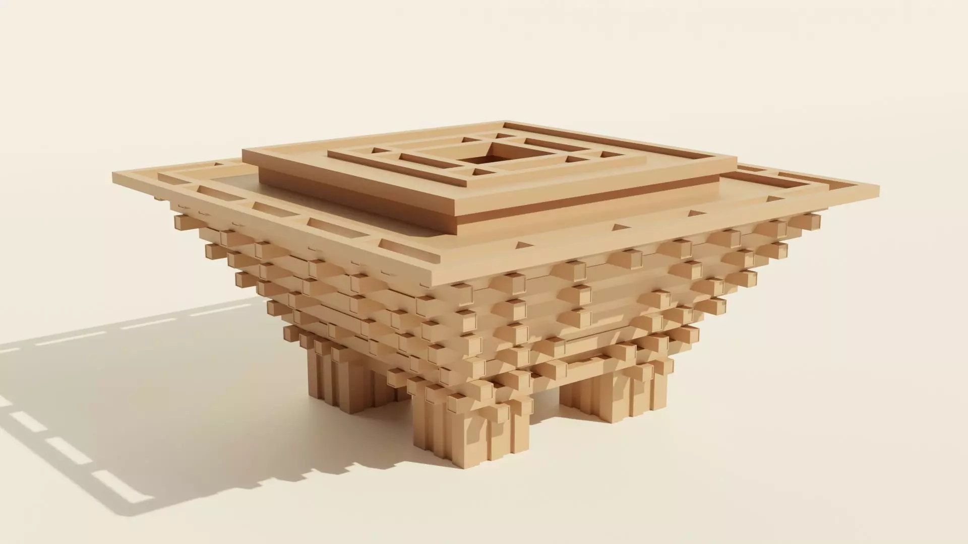 China Art Museum 3D print model_0