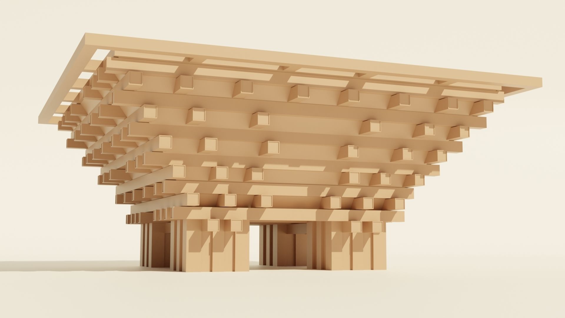 China Art Museum 3D print model_1