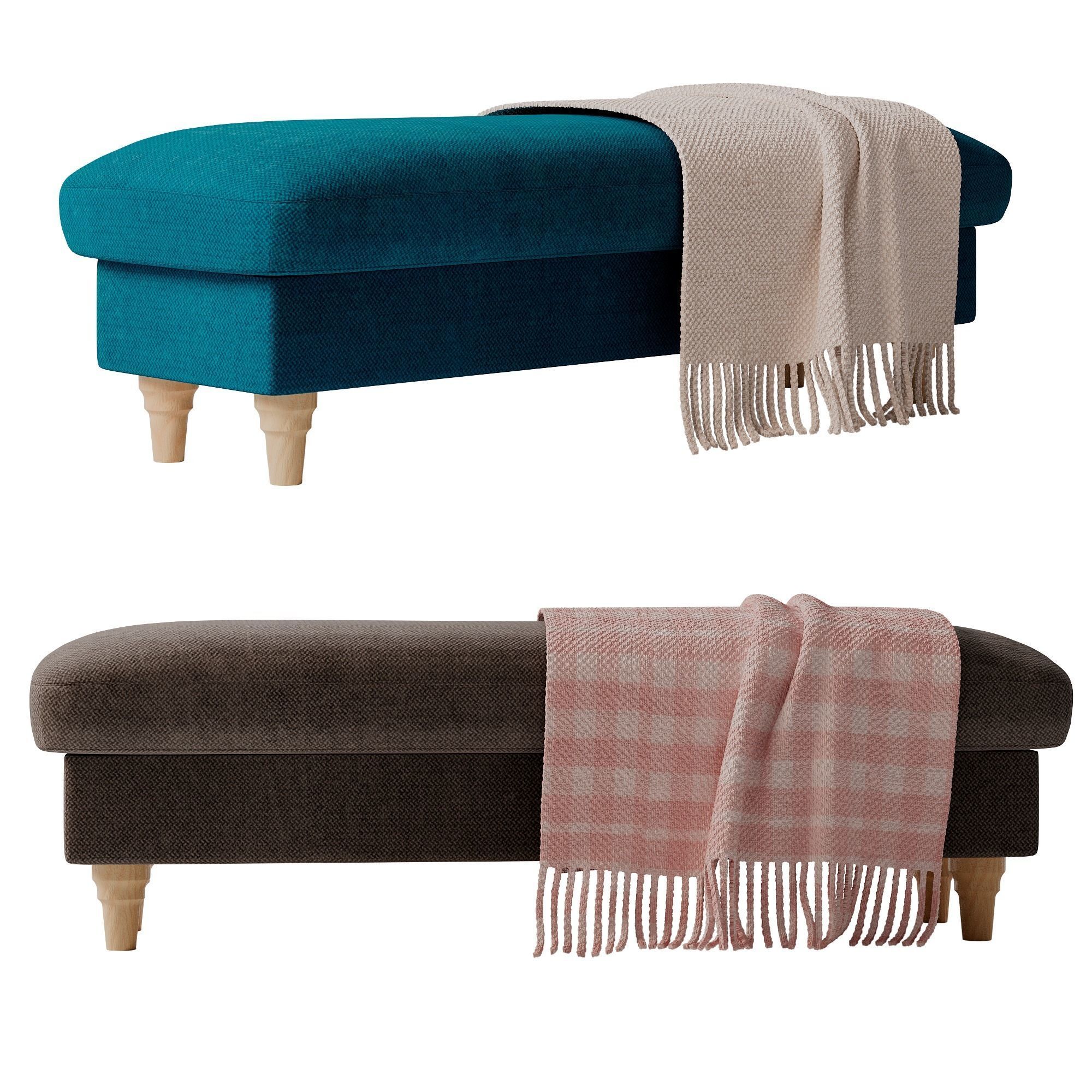 Ikea Esseboda Bench 3D model_1