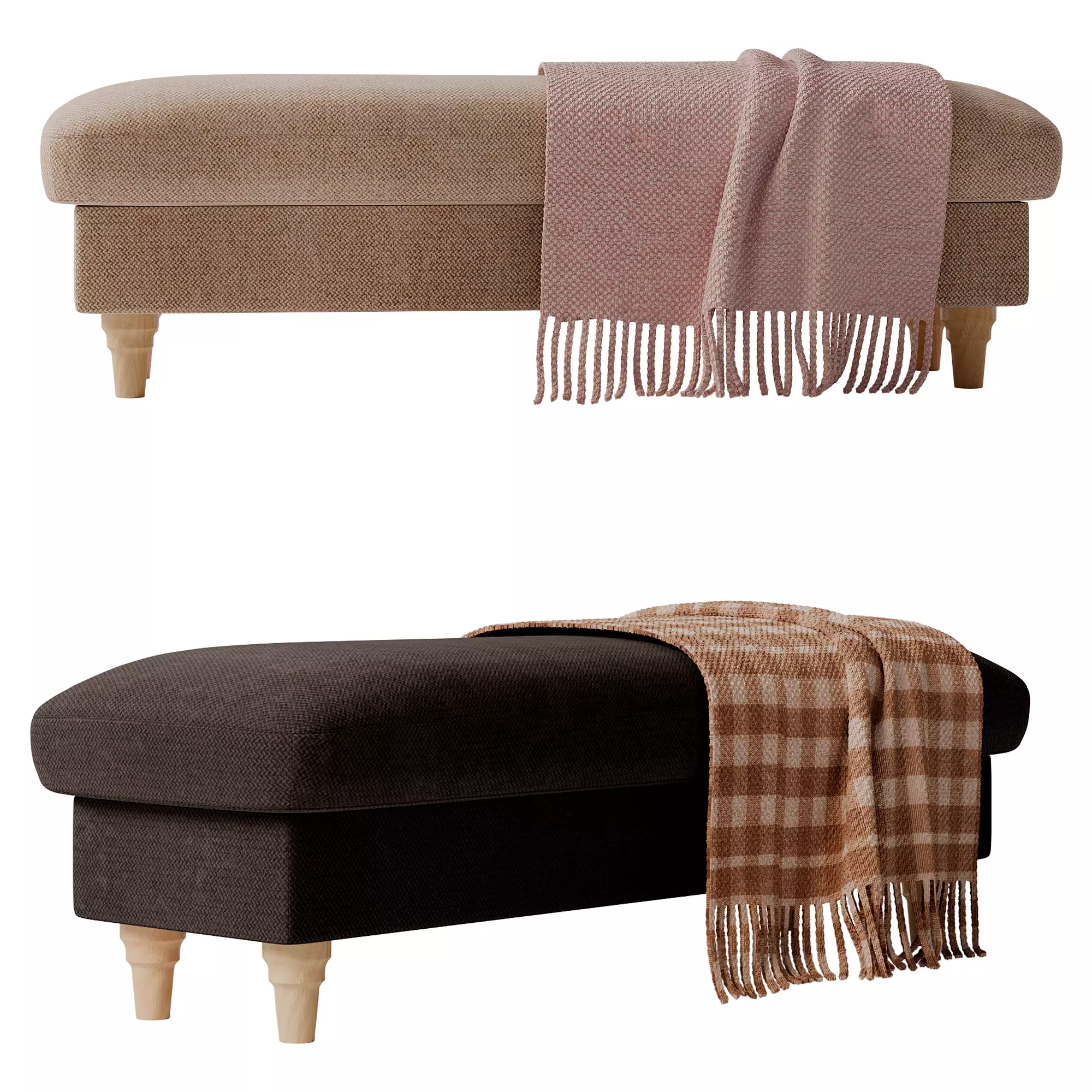 Ikea Esseboda Bench 3D model_0