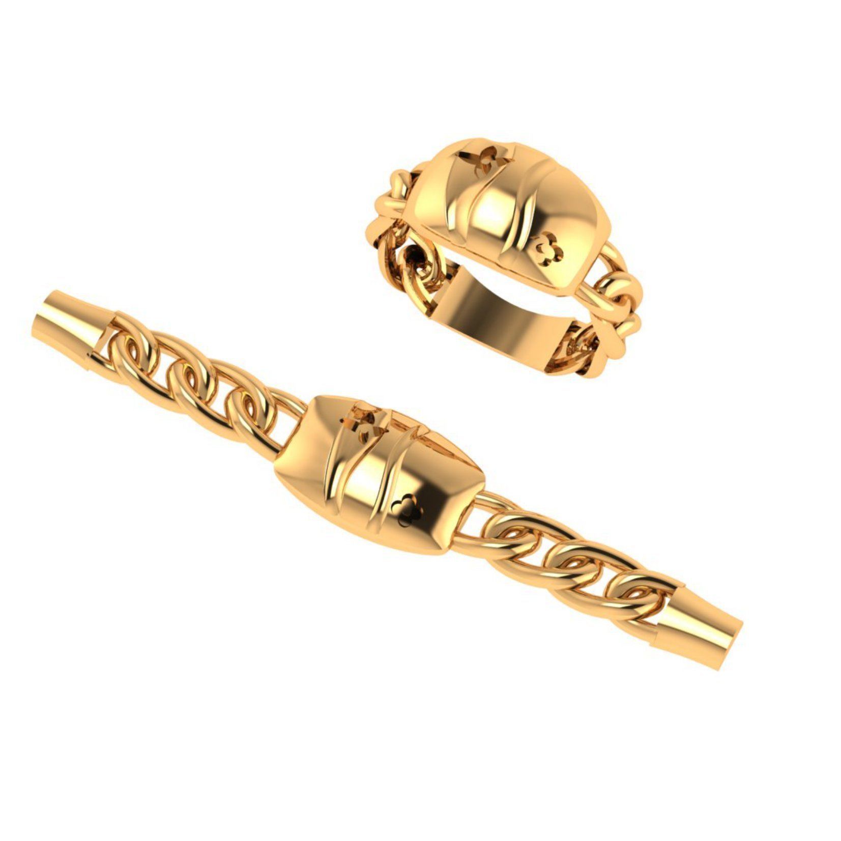 Chain 400 3D print model_73