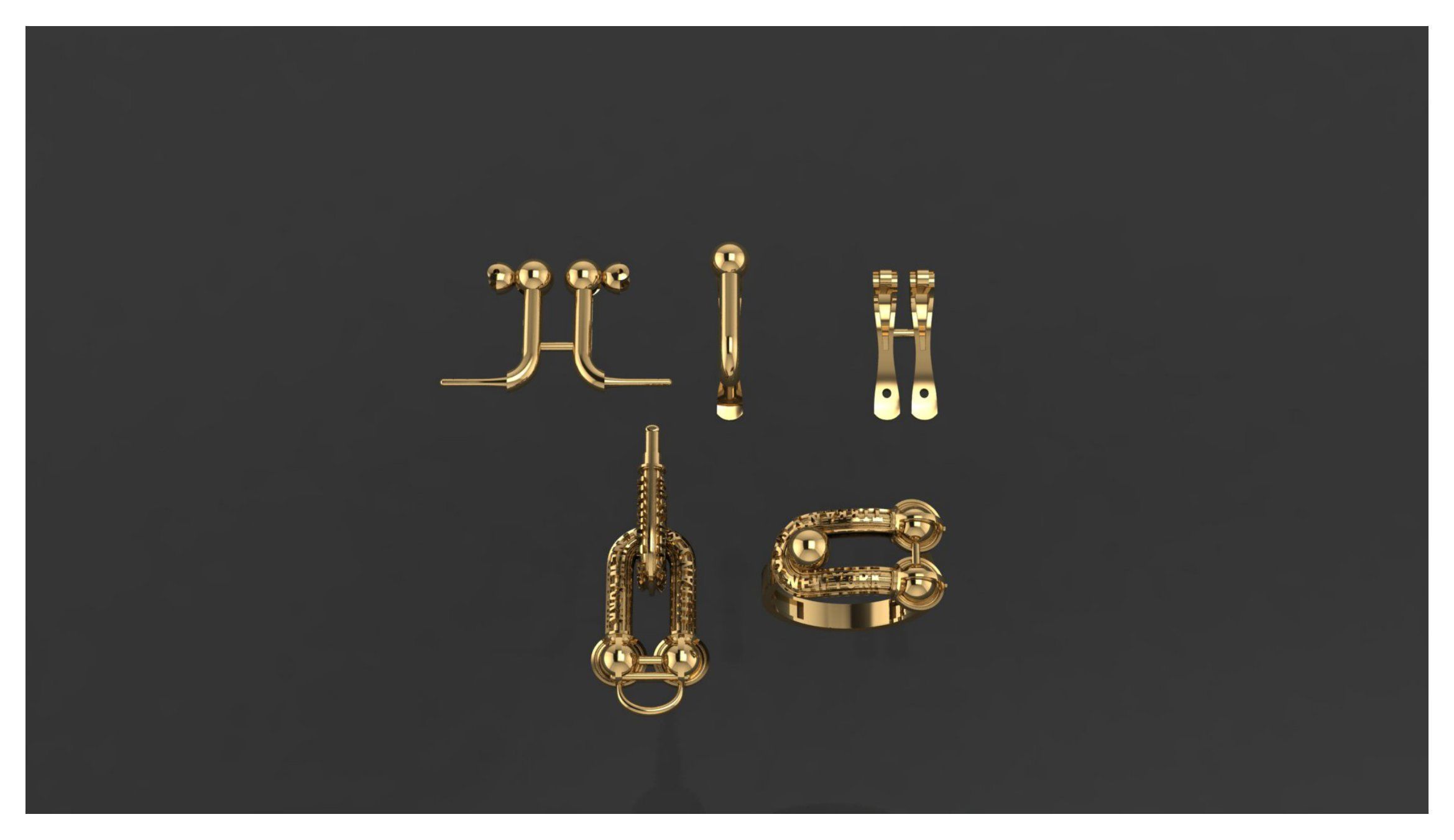 Chain 400 3D print model_55