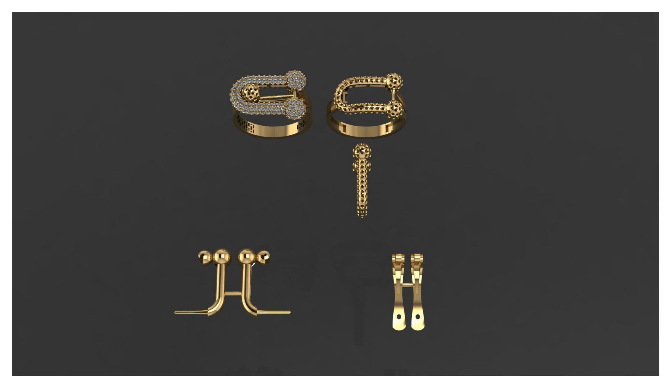 Chain 400 3D print model_54