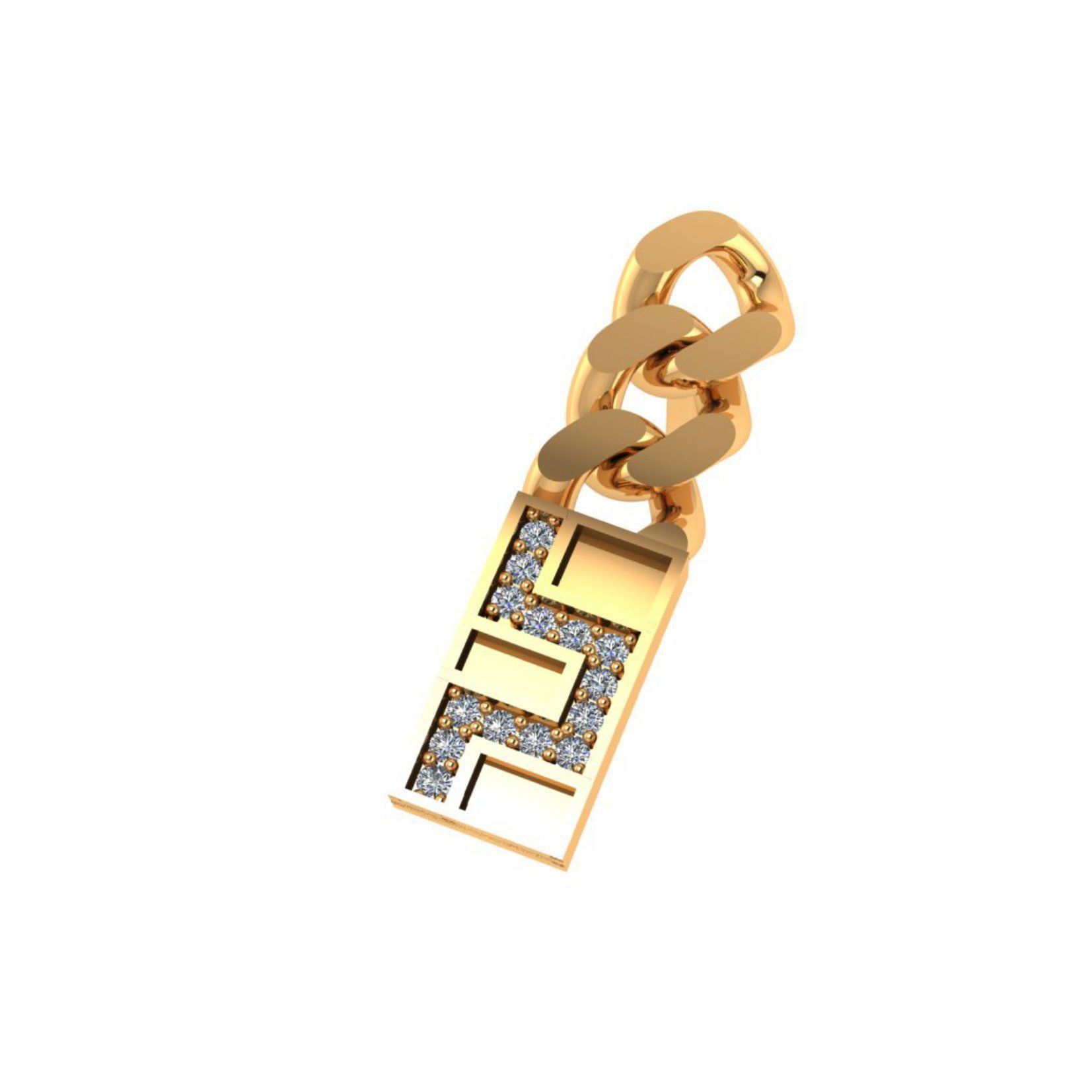 Chain 400 3D print model_83