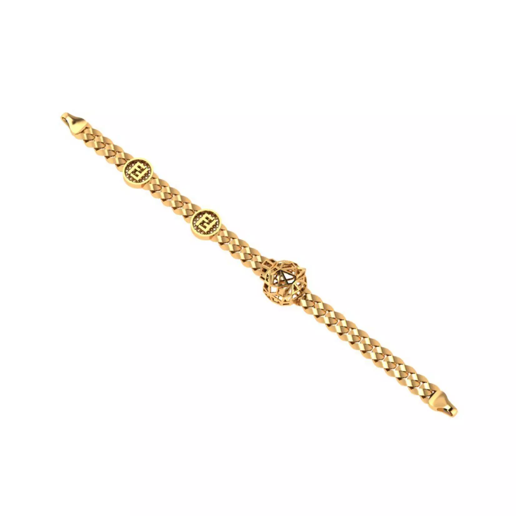 Chain 400 3D print model_0