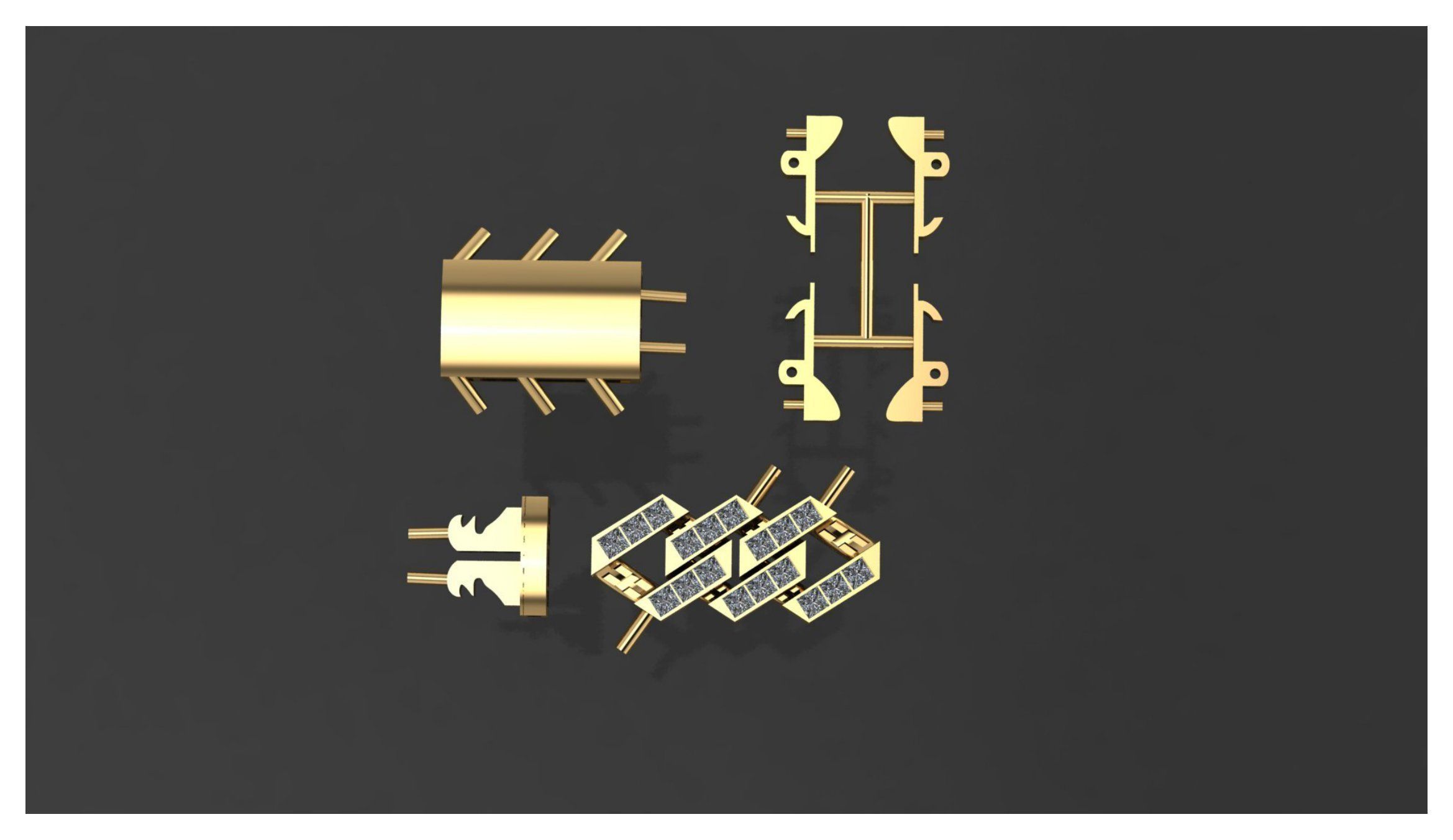 Chain 400 3D print model_53