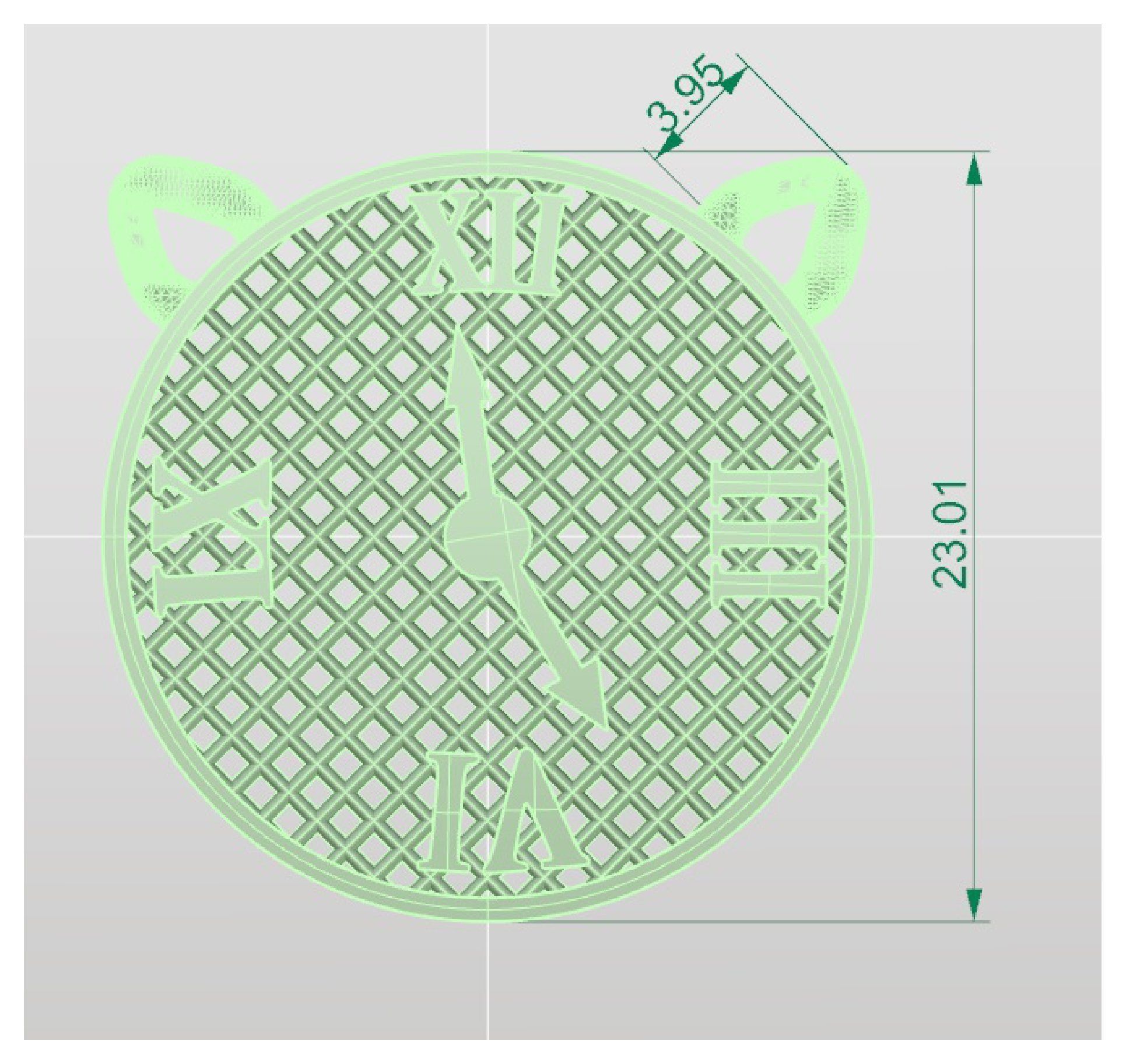 Chain 400 3D print model_11