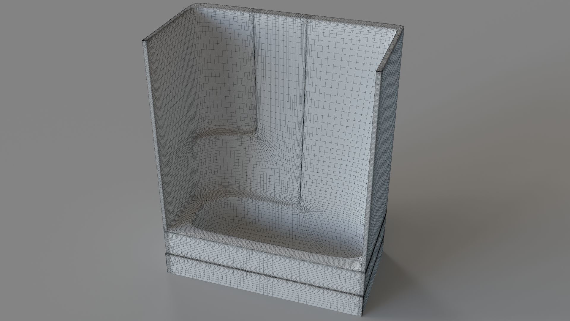 TSEA62 AcrylX Alcove Left-Hand Drain One-Piece Tub Shower 3D model_5