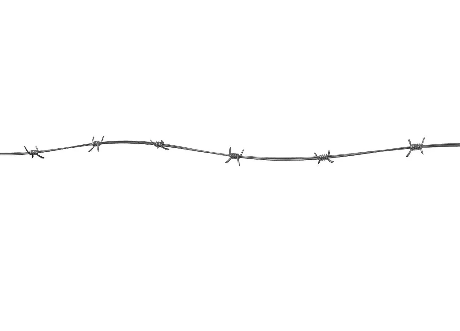 Barbed Wire 3D model_0