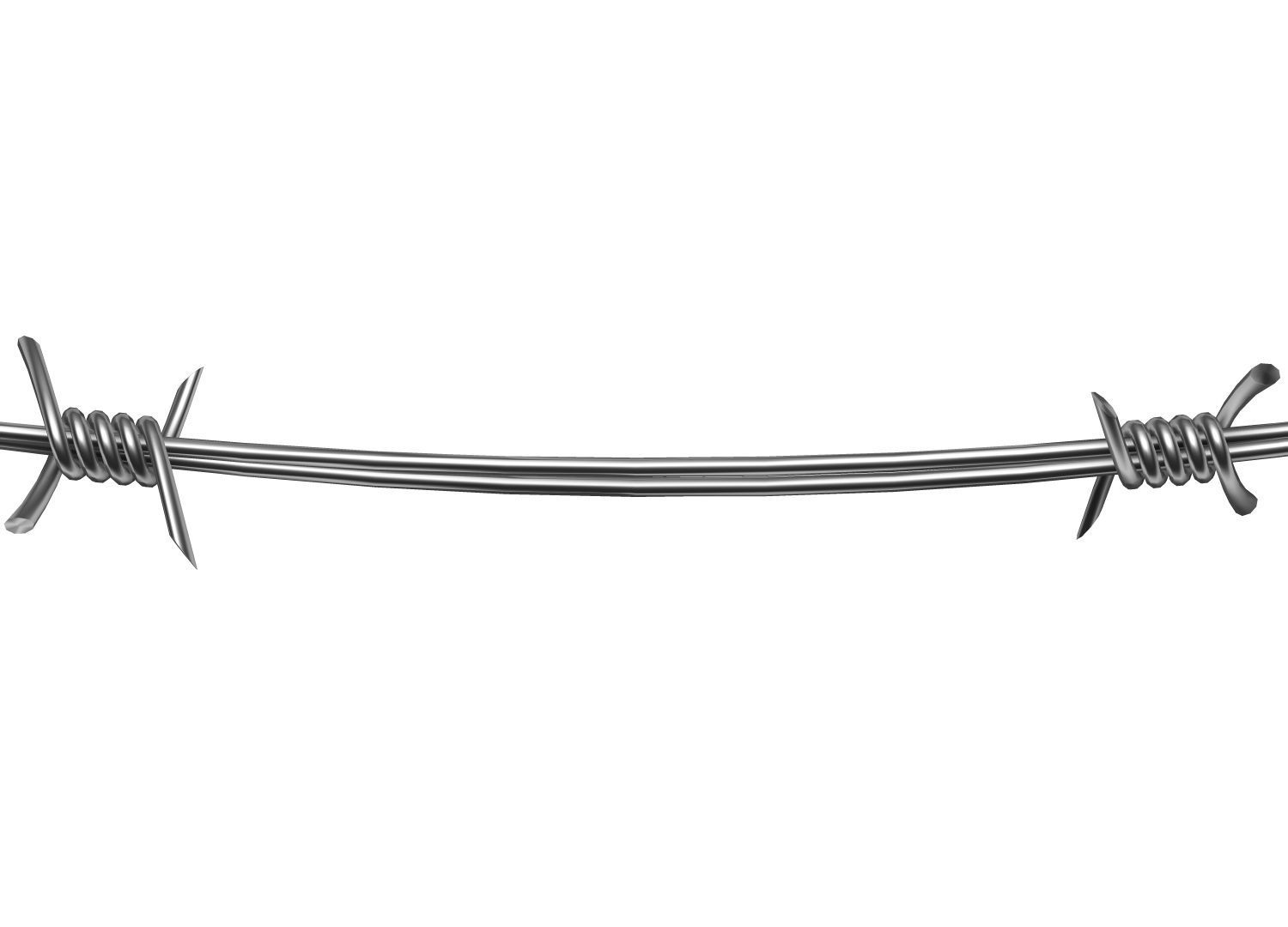 Barbed Wire 3D model_9