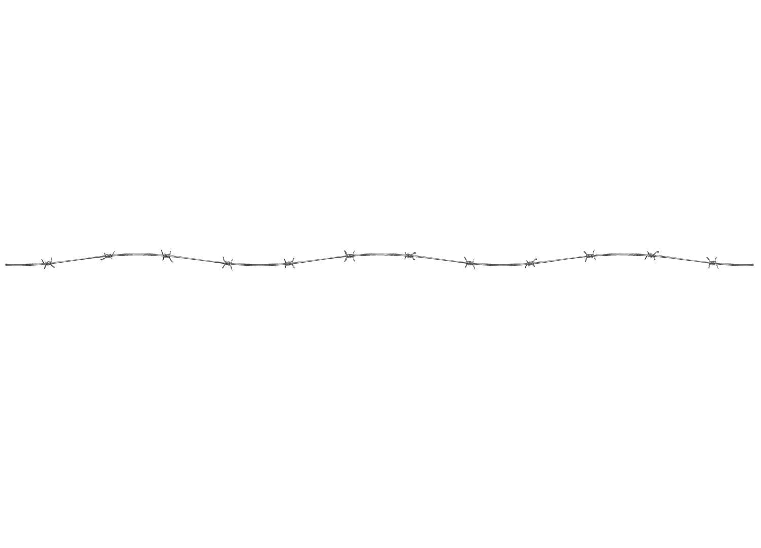 Barbed Wire 3D model_1