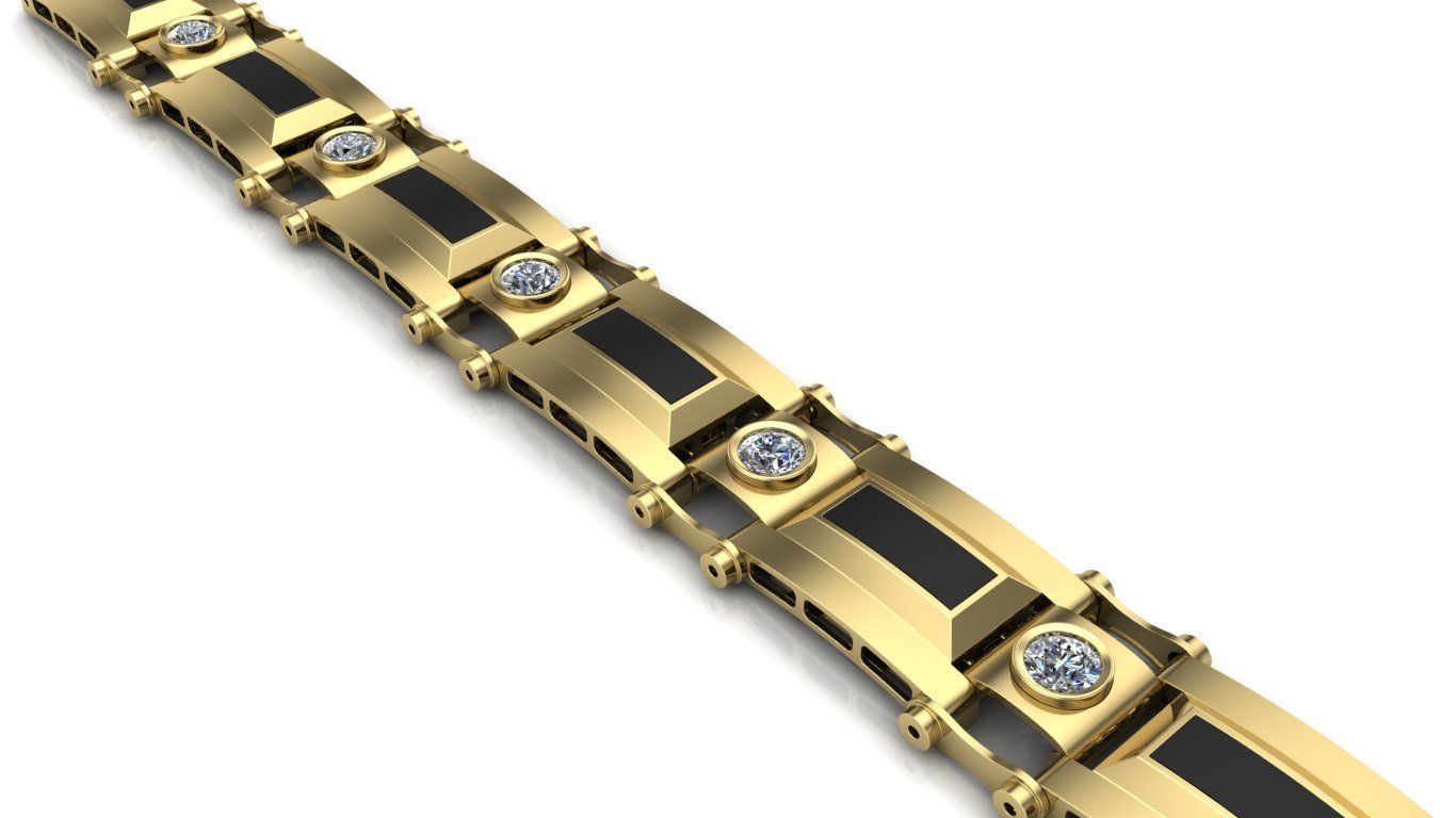 bracelet  3D print model_3