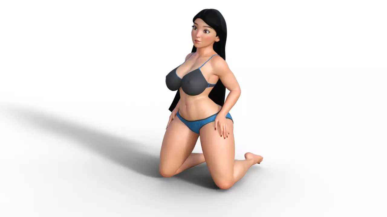 Toon Pocahontas 3D model 3D printable | CGTrader