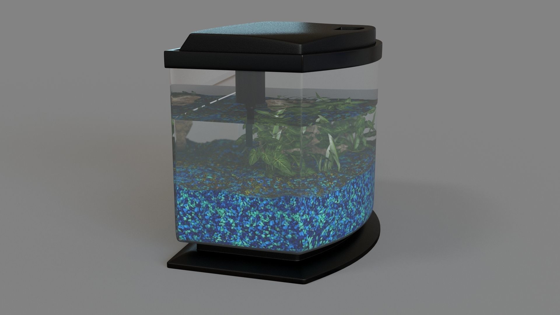 Fish Tank 01 3D model_2