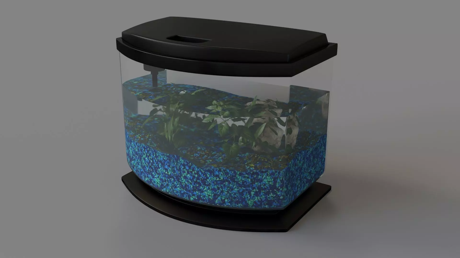 Fish Tank 01 3D model_0