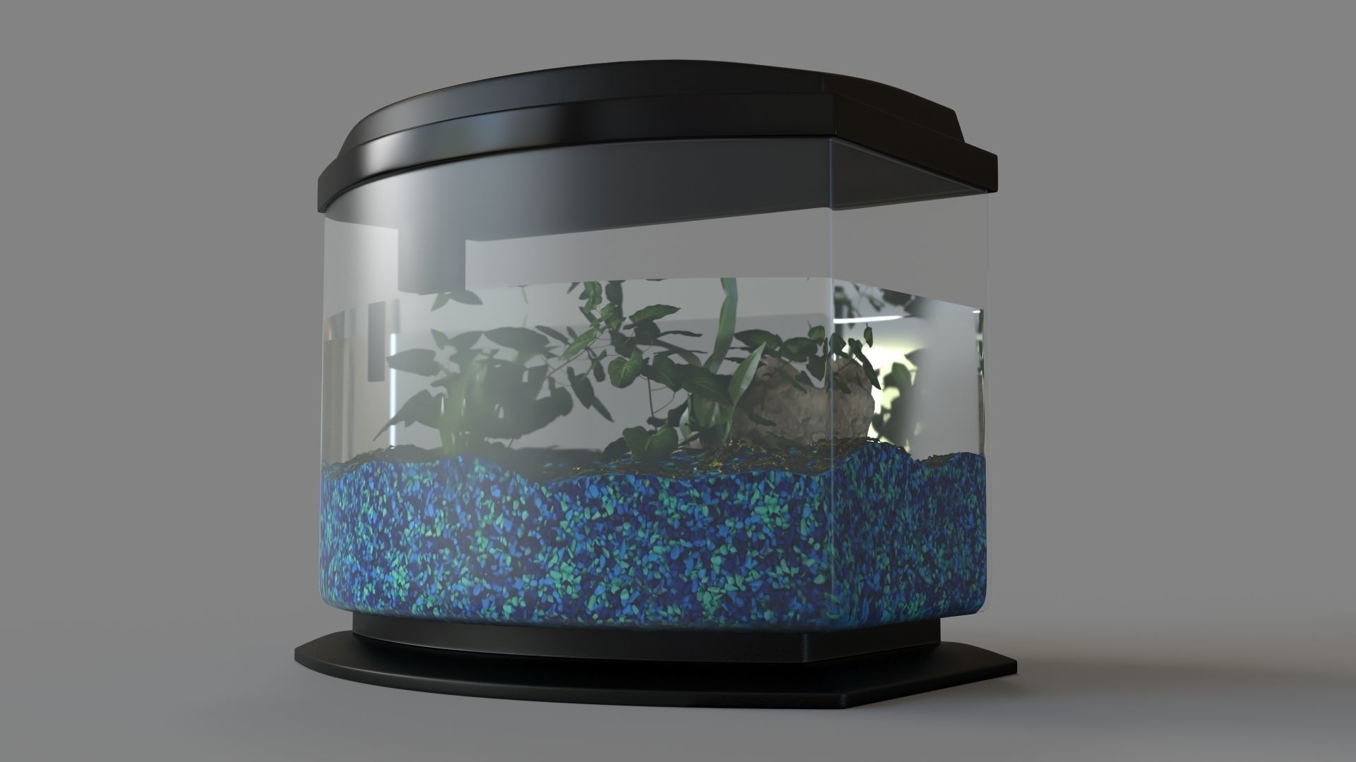 Fish Tank 01 3D model_4
