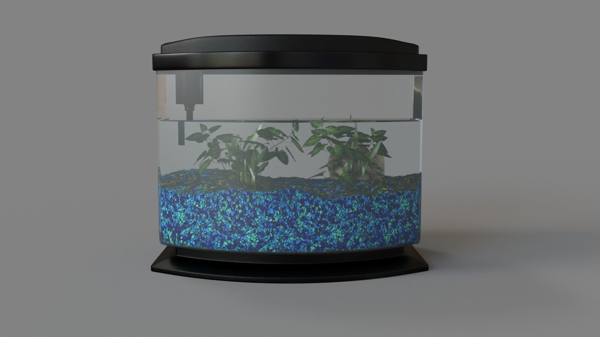 Fish Tank 01 3D model_1