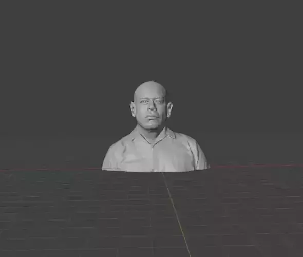 Forest Whitaker 3D print model