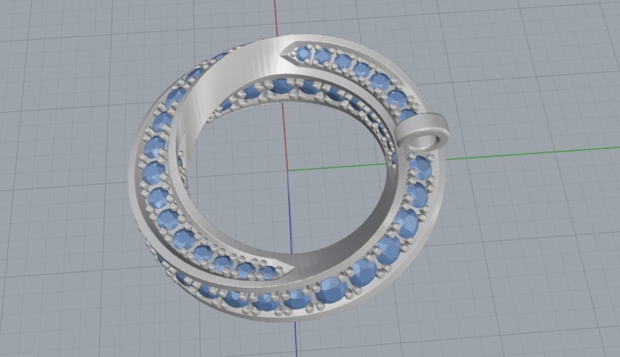 pendant 3D print model_9
