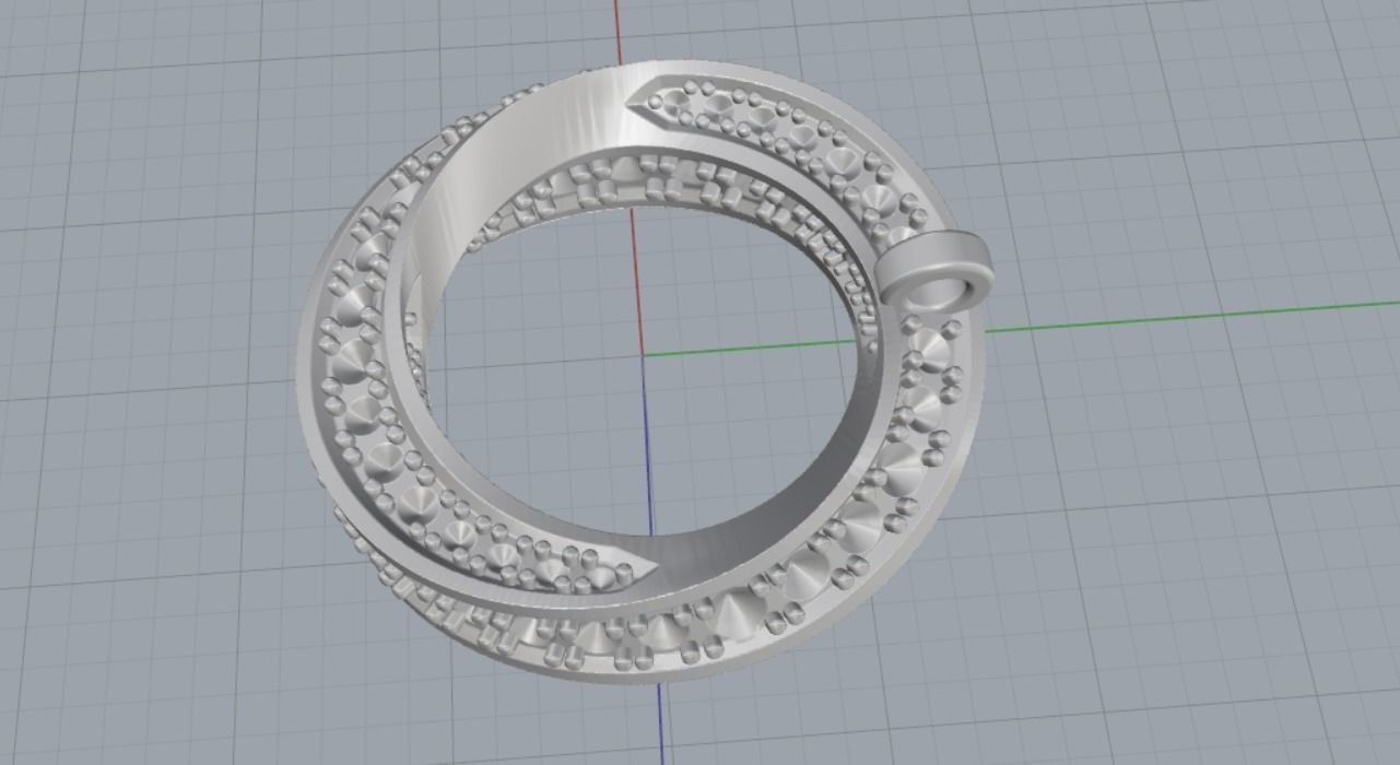 pendant 3D print model_10